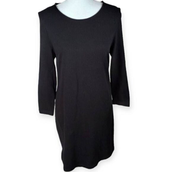 OLD NAVY BLACK DRESS SZ.M EUC. - Picture 1 of 5